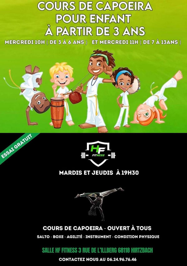 Cours de Capoeira Kids